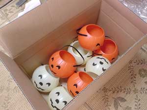 カボチャの山